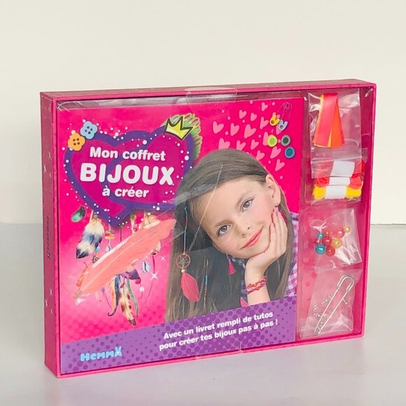 Mon Coffret Bijoux A Creer (Create Jewelry) French Toy For Age 6+ New in Box - Picture 4 of 10
